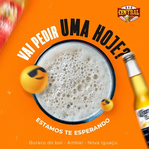 Buraco do Boi: “Vai pedir uma hoje?” com chope visto de cima