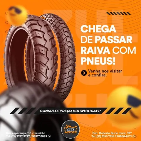 Go Motos: “Chega de passar raiva com pneus”