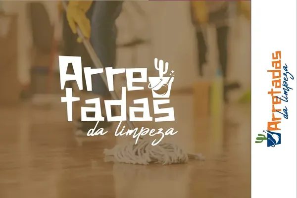 Identidade visual Arretadas da Limpeza