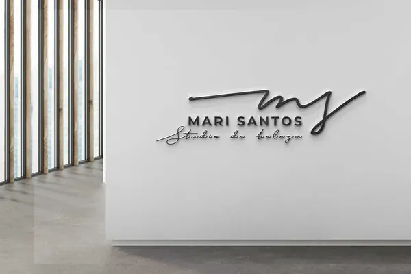Identidade visual Mari Santos