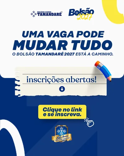 Bolsão Tamandaré 2027: uma vaga pode mudar tudo