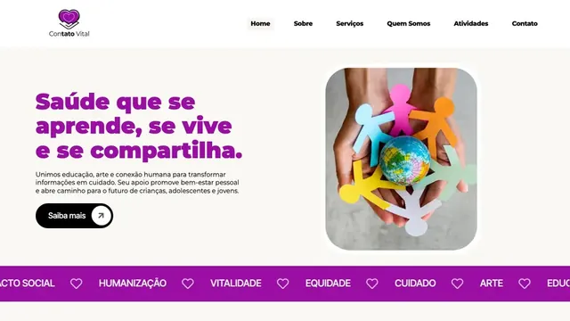Site Contato Vital