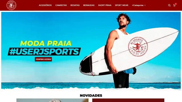 Loja virtual RJ Sports